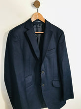 Load image into Gallery viewer, Hackett Men's Wool Check Gingham Blazer Jacket | 40R | Blue