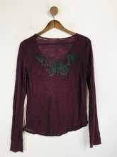 Load image into Gallery viewer, Zadig & Voltaire Women's Long Sleeve T-Shirt | S UK8 | Red