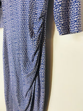 Load image into Gallery viewer, Pure Collection Women's Ruched Bodycon Dress | UK10 | Blue