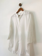 Load image into Gallery viewer, Uniqlo Women's Collarless Blouse | L UK14 | White
