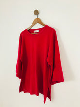 Load image into Gallery viewer, The Cashmere Centre Women’s 100% Cashmere Oversized Knit Jumper | L UK14-16 | Red