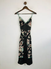 Load image into Gallery viewer, Ted Baker Women's Silk Floral A-Line Dress | 3 UK12 | Brown