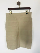 Load image into Gallery viewer, Romeo & Juliet Women's Bodycon Pencil Skirt | M UK10-12 | Beige