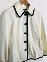 Load image into Gallery viewer, Lauren Ralph Lauren Women's Jacket Overcoat | S UK8 | White