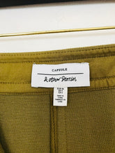 Load image into Gallery viewer, & Other Stories Women's Midi Pencil Skirt | US4 UK8 | Green