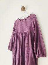 Load image into Gallery viewer, The Little White Company Kid’s Ribbed Dress | 2-3 Years | Purple