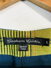 Load image into Gallery viewer, Gudrun Sjoden Women's Linen Waistcoat Jacket | L UK14 | Blue