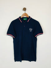 Load image into Gallery viewer, Fred Perry Men's Cotton Striped Polo Shirt | S | Blue