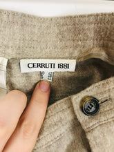 Load image into Gallery viewer, Cerruti 1881 Womens Straight Leg Trousers | UK16 W34 L32 | Light Beige