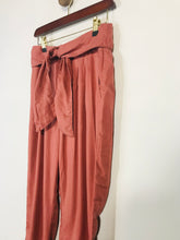 Load image into Gallery viewer, Anthropologie Women's Casual Trousers | UK4 | Red