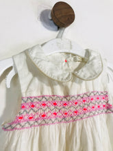 Load image into Gallery viewer, Baby Boden Kid's Cotton Embroidered Jumpsuit | 12-18 Months | White