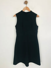 Load image into Gallery viewer, Phase Eight Women's High Neck A-Line Dress | UK12 | Black