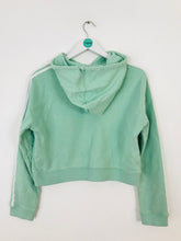 Load image into Gallery viewer, Adidas Women’s Oversized Cropped Hoodie | UK6 | Mint Green