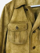 Load image into Gallery viewer, Ralph Lauren Polo Womens Vintage Suede Leather Jacket | UK10 | Brown