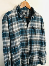 Load image into Gallery viewer, Barbour Men's Cotton Flannel Button-Up Shirt | UK20 | Blue