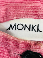 Load image into Gallery viewer, Monki Women's Wide Leg Corduroy Trousers | EU36 UK8 | Pink