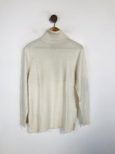 Load image into Gallery viewer, Massimo Dutti Women's Wool High Neck Jumper | XL UK16 | White