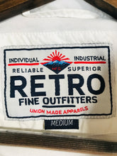 Load image into Gallery viewer, Retro Women's Vintage Raincoat Jacket | M UK10-12 | White