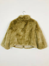 Load image into Gallery viewer, Liu Jo Womens Faux Fur Teddy Coat | IT 42 UK10 | Brown