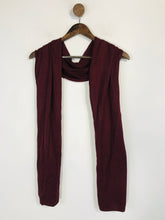 Load image into Gallery viewer, William Hunt Men's Cashmere Cotton Scarf | OS | Red