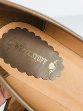 Load image into Gallery viewer, White Stuff Women's Fringe Ballerina Flats Shoes | 39 UK7 | Brown