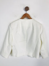 Load image into Gallery viewer, Damsel in a dress Women's Crop Blazer Jacket NWT | UK12 | White