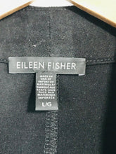 Load image into Gallery viewer, Eileen Fisher Women's Stretch Longline Gilet Jacket | L UK14 | Black