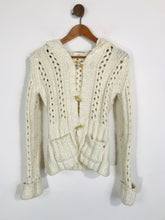Load image into Gallery viewer, Roxy Women's Cotton Wool Cardigan | 1 UK8 | Beige