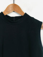 Load image into Gallery viewer, Phase Eight Women's High Neck A-Line Dress | UK12 | Black