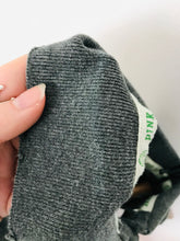 Load image into Gallery viewer, Victoria’s Secret PINK Women’s Distressed Polo Shirt Top | S | Grey