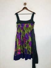 Load image into Gallery viewer, Mango Women's Silk Floral A-Line Dress | L UK14 | Multicoloured
