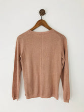 Load image into Gallery viewer, Whistles Women’s Glitter Knit Jumper | UK10 | Pink