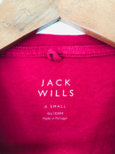 Load image into Gallery viewer, Jack Wills Men’s Short Sleeve T-Shirt | XS | Red