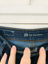 Load image into Gallery viewer, Levi’s Women’s High Rise Skinny Jeans | 29 UK12 | Blue