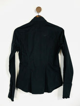 Load image into Gallery viewer, TM Lewin Women's Ruffle Blouse | UK8 | Black