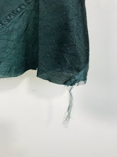 Load image into Gallery viewer, Kew Women's Silk Midi Skirt NWT | UK10 | Green