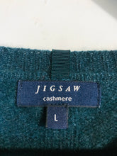 Load image into Gallery viewer, Jigsaw Women's Cashmere Cardigan | L UK14 | Blue