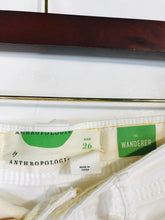 Load image into Gallery viewer, Anthropologie Women's Cargo Casual Trousers | 26 UK8 | White