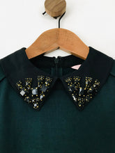 Load image into Gallery viewer, Ted Baker Women's Collared Bodycon Dress | 2 UK10 | Green