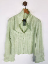 Load image into Gallery viewer, Noa Noa Women's Wool Crop Cardigan | S UK8 | Green
