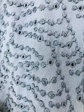 Load image into Gallery viewer, Ghost London Women's Embroidered Lace Blouse | UK16 | Blue
