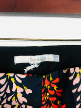 Load image into Gallery viewer, Boden Women's Floral Chinos Trousers | UK10 | Blue
