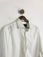 Load image into Gallery viewer, Ozwald Boateng Men's Cotton Smart Button-Up Shirt | 42 | White