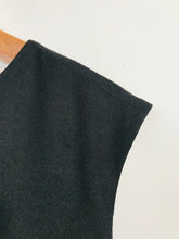 Load image into Gallery viewer, Monsoon Women's Striped A-Line Dress | UK12 | Black