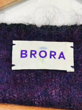 Load image into Gallery viewer, Brora Women's Wool Mohair Jumper | UK10 | Purple