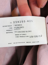 Load image into Gallery viewer, Arket Womens Oversized Aline Midi Dress NWT | UK10 | | Pink