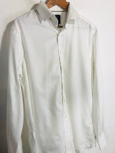 Load image into Gallery viewer, Lindbergh Men's Cotton Button-Up Shirt | L | White