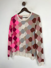 Load image into Gallery viewer, Majestic Filatures Women's Cashmere Colour Block Jumper NWT | 4 | Multicoloured
