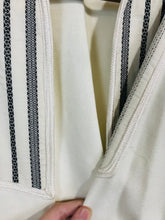 Load image into Gallery viewer, Kaftan Queen Women's Boho Cropped Flare Sleeve Blazer Jacket | M UK10-12 | White