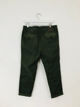 Load image into Gallery viewer, Calvin Klein Womens Slouchy Slim Jean Trousers | 29 UK10-12 | Khaki Green